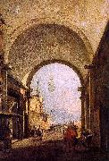 Francesco Guardi City View oil